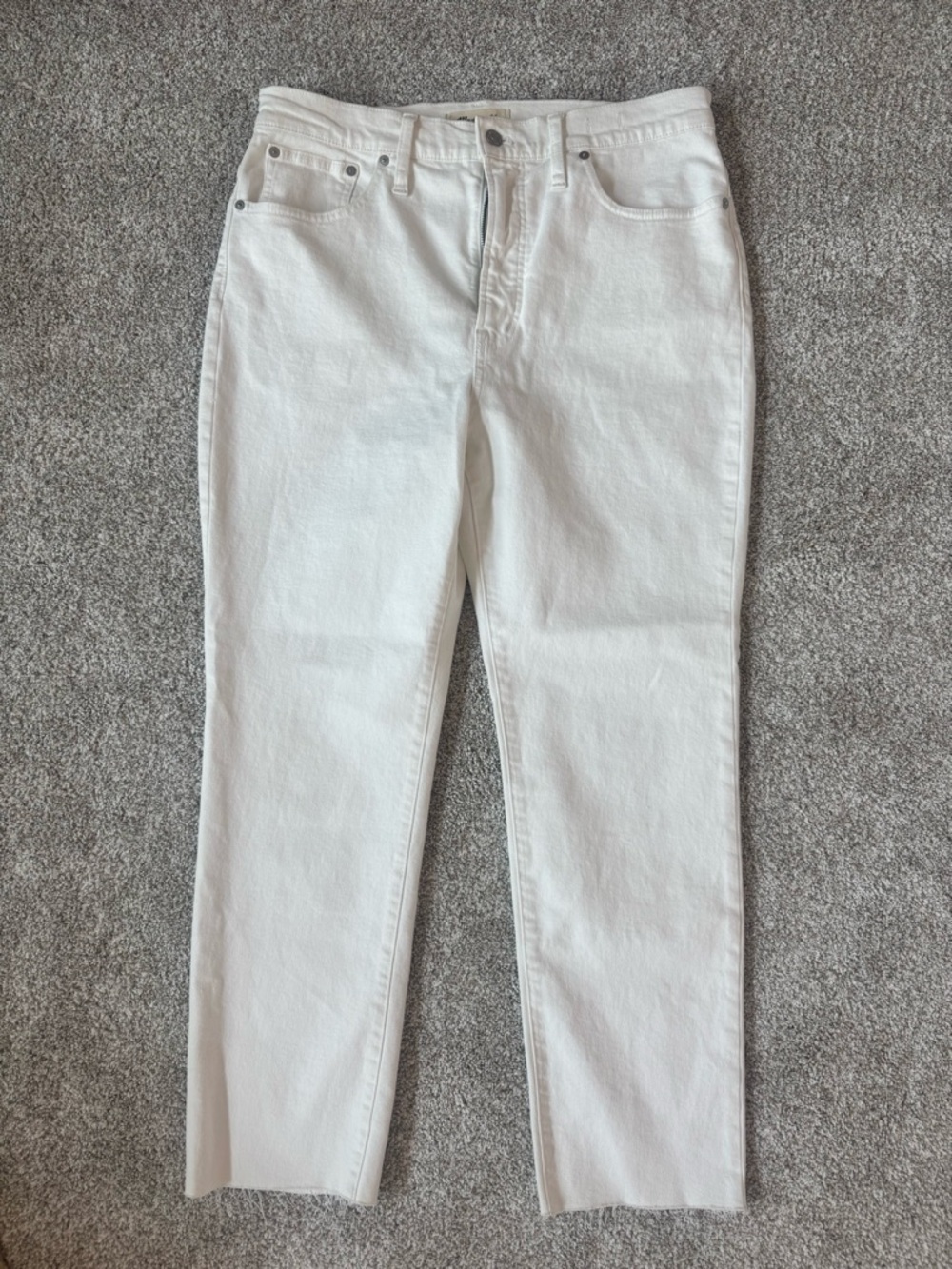 NWT Madewell The Perfect Vintage Jean in White